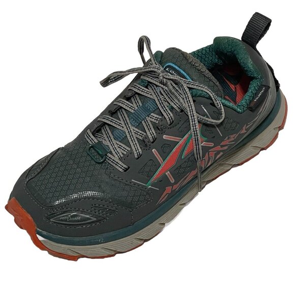 SOLD ALTRA Lone Peak 3 Gray 6 Waterproof Polartec Running Zero Drop Shoe Sneaker - Picture 5 of 17